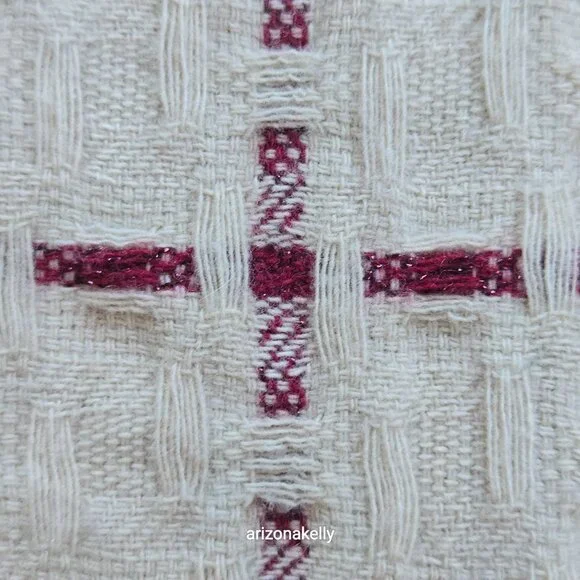 Burberry Merino Cashmere Woven Plaid Scarf - Picture 13 of 16